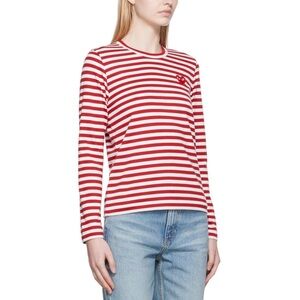 Comme des garçons striped long sleeve